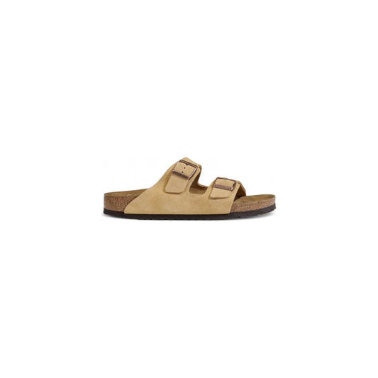 Birkenstock Beige Suede Leather Sandal Birkenstock Rosy Brown