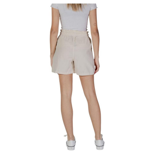 B.Young Beige Cotton Short B.Young Gray