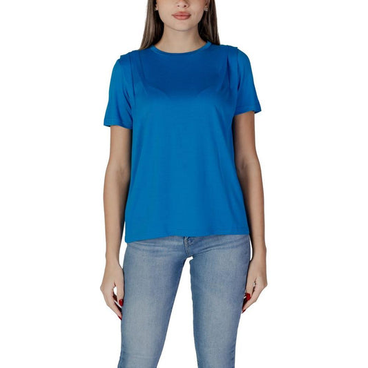 B.Young Blue Modal Tops & T-Shirt B.Young Steel Blue
