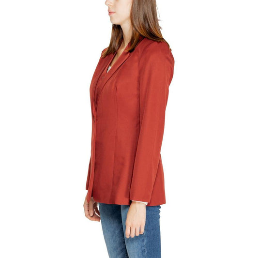 Vero Moda Red Polyester Suits & Blazer Vero Moda Sienna