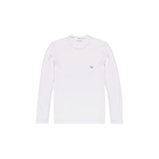 Emporio Armani Underwear White Modal Shirt Emporio Armani Underwear Lavender
