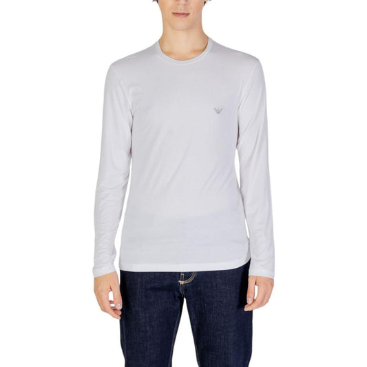 Emporio Armani Underwear White Modal Shirt Emporio Armani Underwear Light Gray