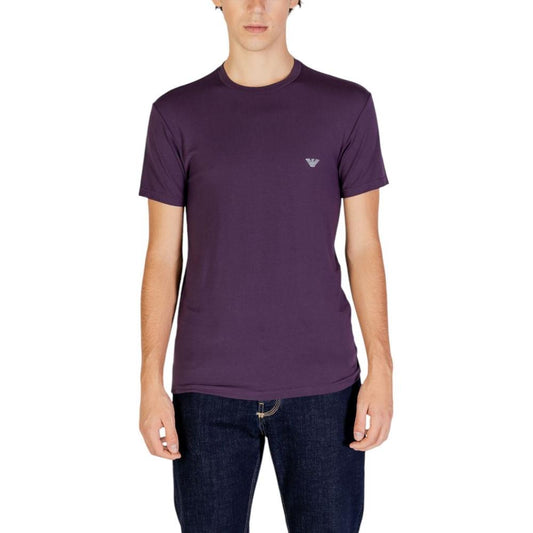 Emporio Armani Underwear Purple Modal T-Shirt Emporio Armani Underwear Dark Slate Gray