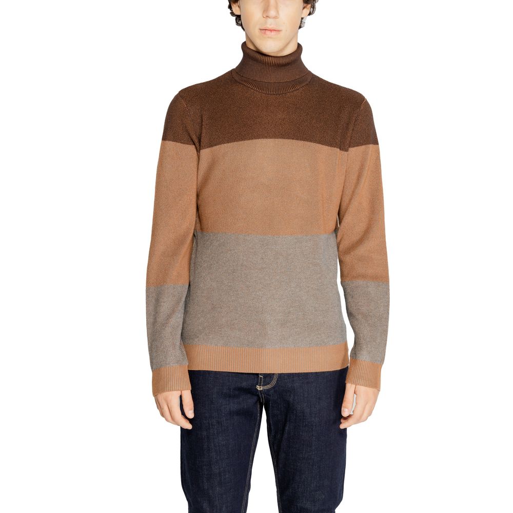 Hamaki-Ho Brown Viscose Turtleneck 1728,71956299936,Brown,Clothing,Hamaki-Ho,IT52 | XL,IT54 | XXL,Men,Men - Clothing,New with tags,Sweaters - Clothing,Sweaters - Men - Clothing,Turtlenecks - Sweaters - Clothing