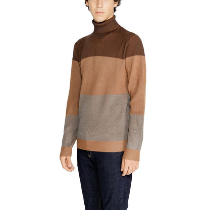 Hamaki-Ho Brown Viscose Turtleneck 1728,71956299936,Brown,Clothing,Hamaki-Ho,IT52 | XL,IT54 | XXL,Men,Men - Clothing,New with tags,Sweaters - Clothing,Sweaters - Men - Clothing,Turtlenecks - Sweaters - Clothing