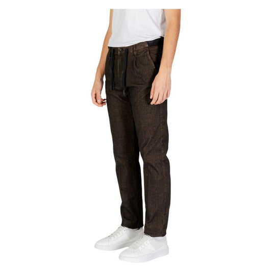 Hamaki-Ho Gray Cotton Jeans & Pant Hamaki-Ho Black