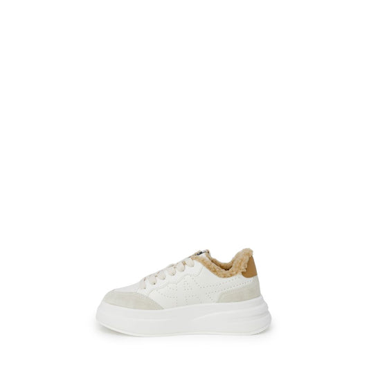ASH Beige Leather Sneaker ASH Light Gray
