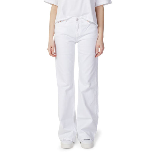 Tommy Hilfiger Jeans Blue Cotton Jeans & Pant Tommy Hilfiger Jeans Light Gray