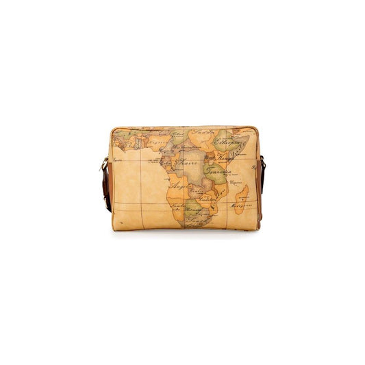 Alviero Martini Prima Classe Beige Polyester Handbag Alviero Martini Prima Classe Dark Salmon