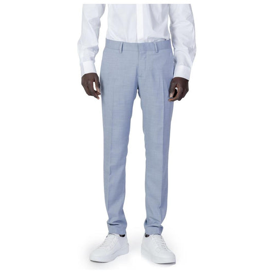 Antony Morato Blue Polyester Jeans & Pant Antony Morato Light Steel Blue