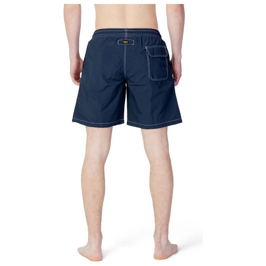 Blauer Blue Polyester Swimwear Blauer Gray