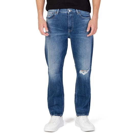Tommy Hilfiger Jeans Blue Cotton Jeans & Pant Tommy Hilfiger Jeans Dark Slate Blue