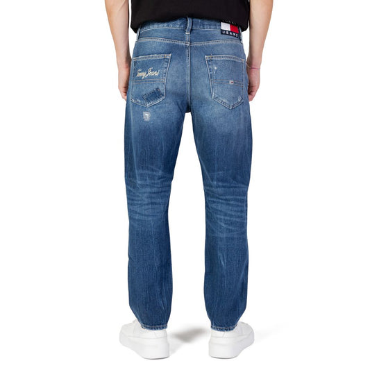 Tommy Hilfiger Jeans Blue Cotton Jeans & Pant Tommy Hilfiger Jeans Dark Slate Blue