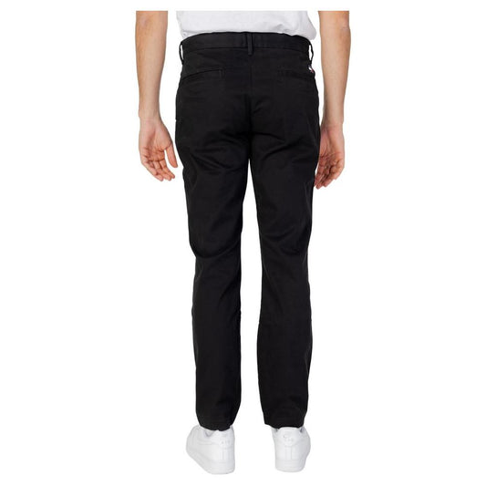 Tommy Hilfiger Jeans Black Organic Cotton Jeans & Pant Tommy Hilfiger Jeans Black