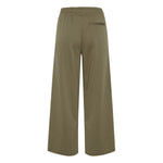 ICHI Green Recycled Polyester Pant