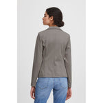 ICHI Beige Polyester Blazer