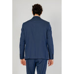 Antony Morato Blue Polyester Blazer
