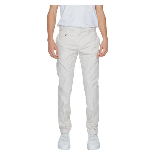 Antony Morato Beige Cotton Jeans & Pant Antony Morato Light Gray