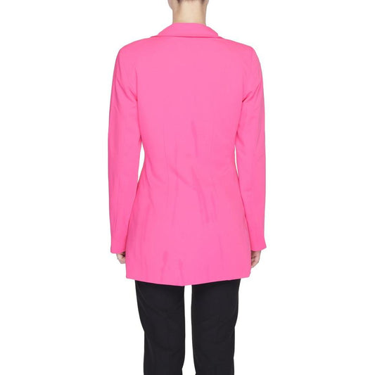Vero Moda Pink Polyester Suits & Blazer Vero Moda Hot Pink