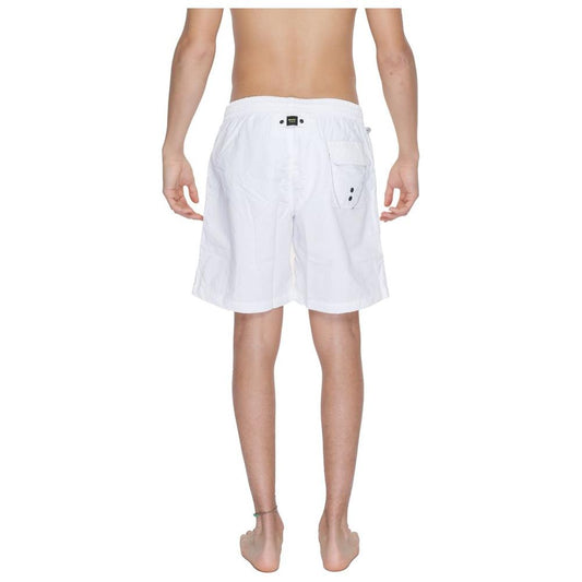 Blauer White Polyamide Swimwear Blauer Rosy Brown