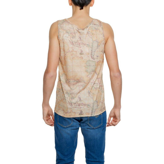 Alviero Martini Prima Classe Beige Polyester T-Shirt Alviero Martini Prima Classe Tan
