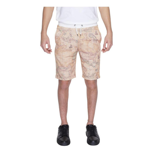 Alviero Martini Prima Classe Beige Polyester Short Alviero Martini Prima Classe Gray