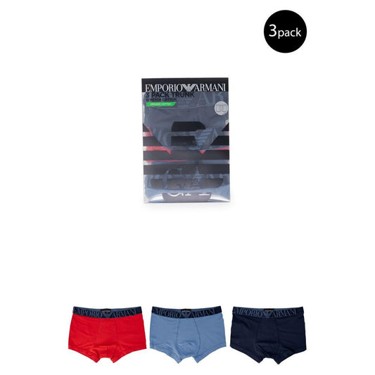 Emporio Armani Underwear Blue Cotton Underwear Emporio Armani Underwear Dark Slate Gray