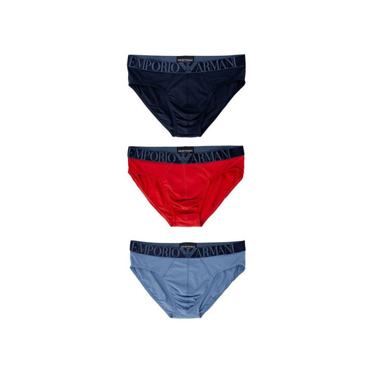 Emporio Armani Underwear Blue Cotton Underwear Emporio Armani Underwear Maroon