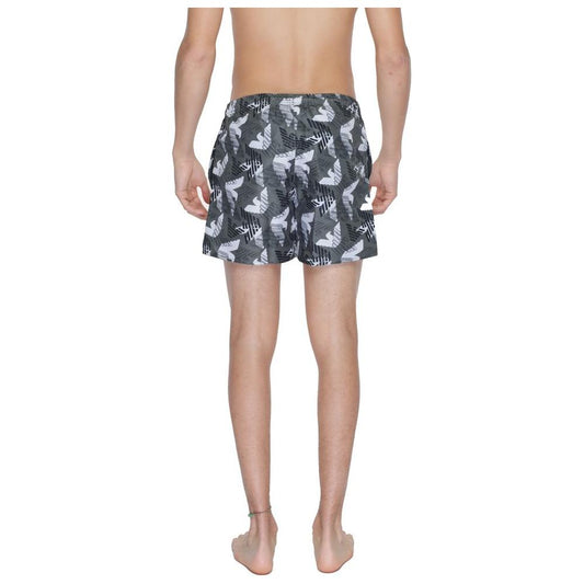 Emporio Armani Underwear Black Polyester Swimwear Emporio Armani Underwear Rosy Brown