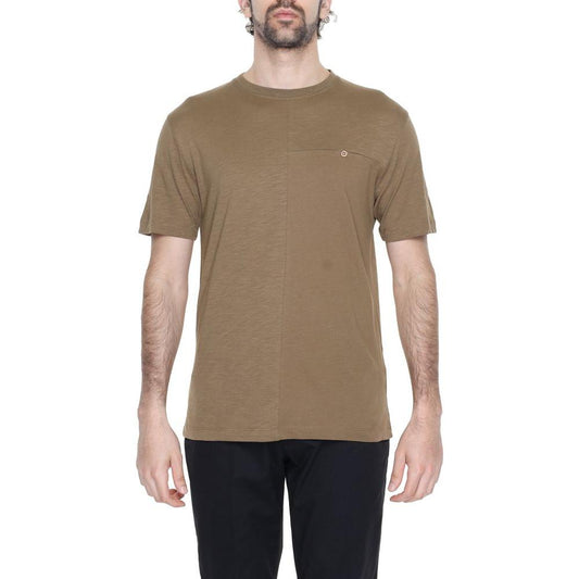 Hamaki-Ho Gray Cotton T-Shirt Hamaki-Ho Dim Gray