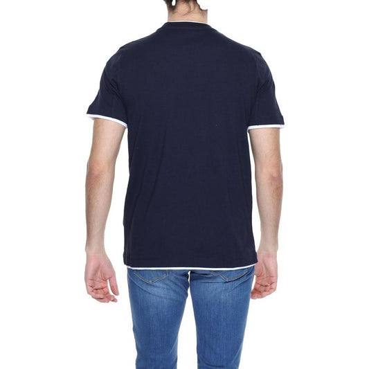 Hamaki-Ho Blue Cotton T-Shirt Hamaki-Ho Dark Slate Gray