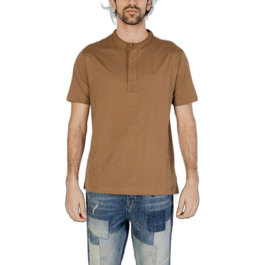 Hamaki-Ho Gray Cotton T-Shirt Hamaki-Ho Dim Gray
