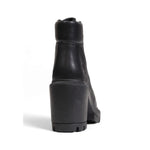 Timberland Black Recycled Leather High Heel