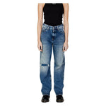 Tommy Hilfiger Jeans Blue Recycled Cotton Mom Jean TO-13192400176-W31 | L32