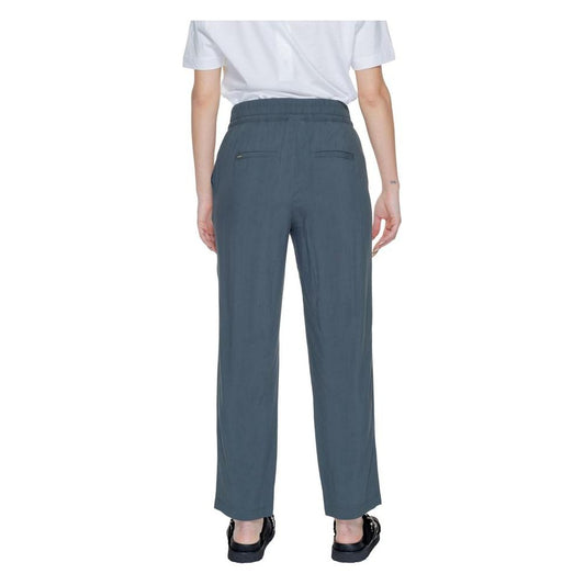 Street One Green Viscose Jeans & Pant Street One Dim Gray