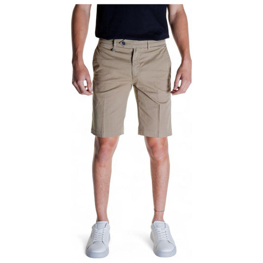 Antony Morato Beige Cotton Short Antony Morato Rosy Brown
