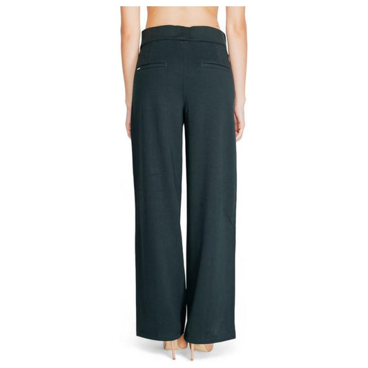 Street One Green Viscose Jeans & Pant Street One Dark Slate Gray