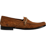 Dolce & Gabbana Brown Suede Leather Loafers Dress Shoes