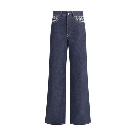 Amiri wide leg Jeans Amiri Dark Slate Gray