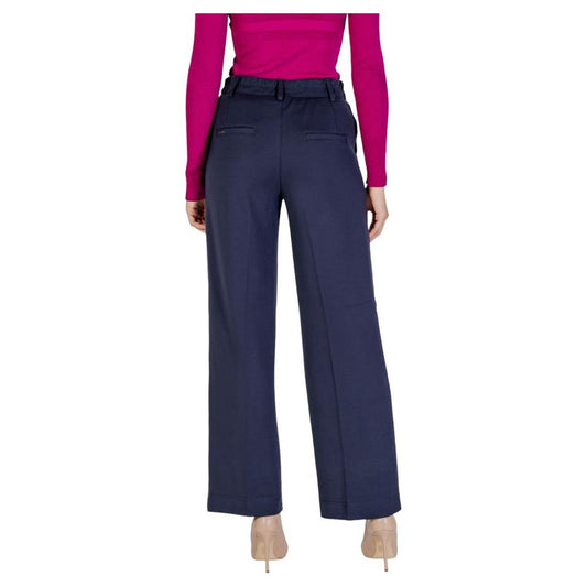 Street One Blue Viscose Jeans & Pant Street One Dark Slate Gray