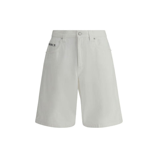 Moschino Denim Baggy Shorts Moschino Gray