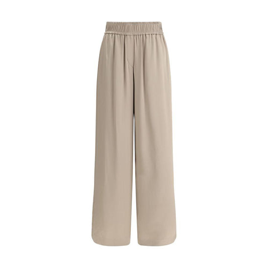 Brunello Cucinelli Palazzo Pants Brunello Cucinelli Dark Gray