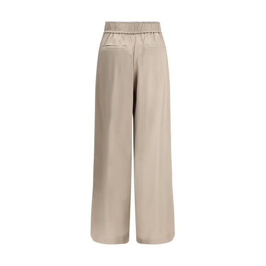 Brunello Cucinelli Palazzo Pants Brunello Cucinelli Dark Gray