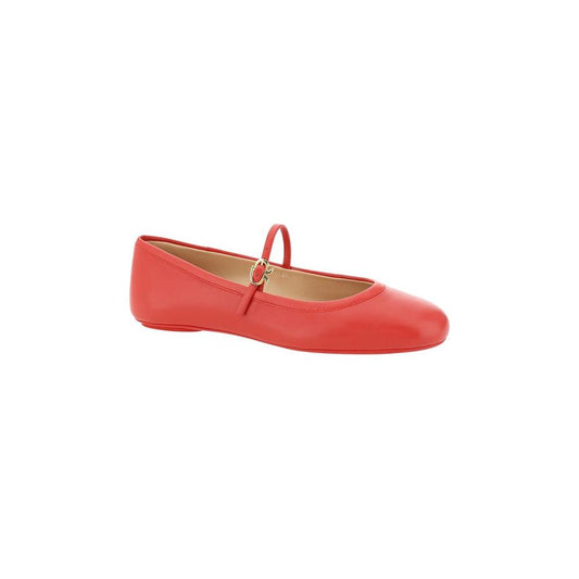 Gianvito Rossi Carla Ballerinas Gianvito Rossi Tomato