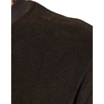 Dolce & Gabbana Brown Cotton Crew Neck Short Sleeves T-shirt