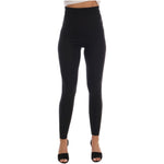 Dolce & Gabbana Gray Cashmere Ribbed Stretch Tights