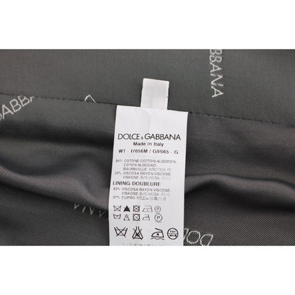 Dolce & Gabbana Gray STAFF Cotton Rayon Vest 1728,20% Rayon,67345645728,Clothing,Dolce & Gabbana,Gray,IT52 | XL,Material: 80% Cotton,Men,Men - Clothing,New with tags,Suits & Blazers - Clothing,Vests - Men - Clothing,Waistcoats - Suits & Blazers - Clothing