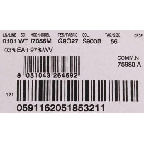 Dolce & Gabbana Black STAFF Wool Stretch Vest