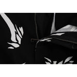 Dolce & Gabbana Black Tree Cotton Stretch Pants Jeans & Pants