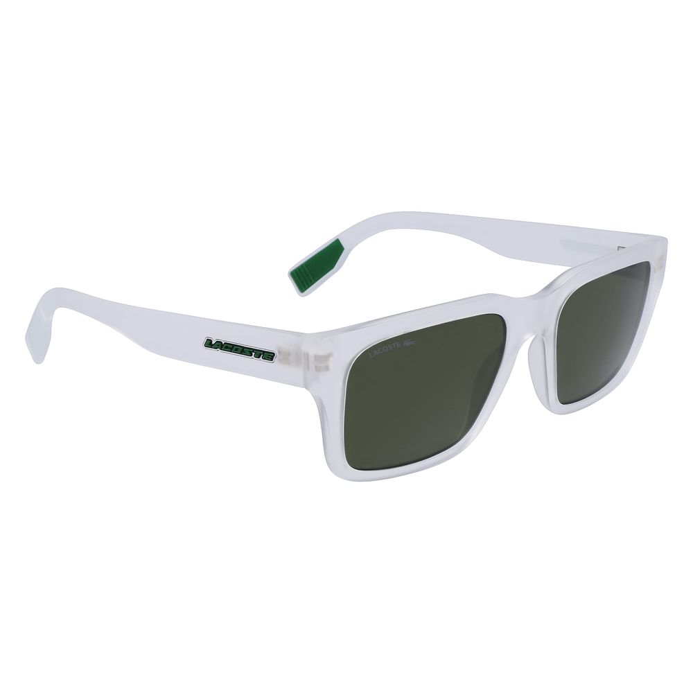 Lacoste Transparent Injected Sunglasses, Lacoste L6004S-970 with transparent frame and Category 3 lenses, size 55/19/145 mm